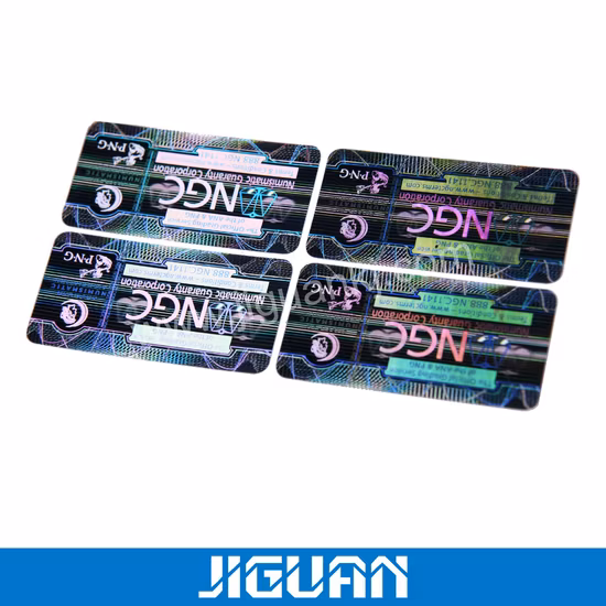 Highend Permanent Laser Effect Sticker