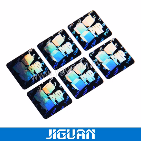 Autocollant à effet laser permanent haut de gamme